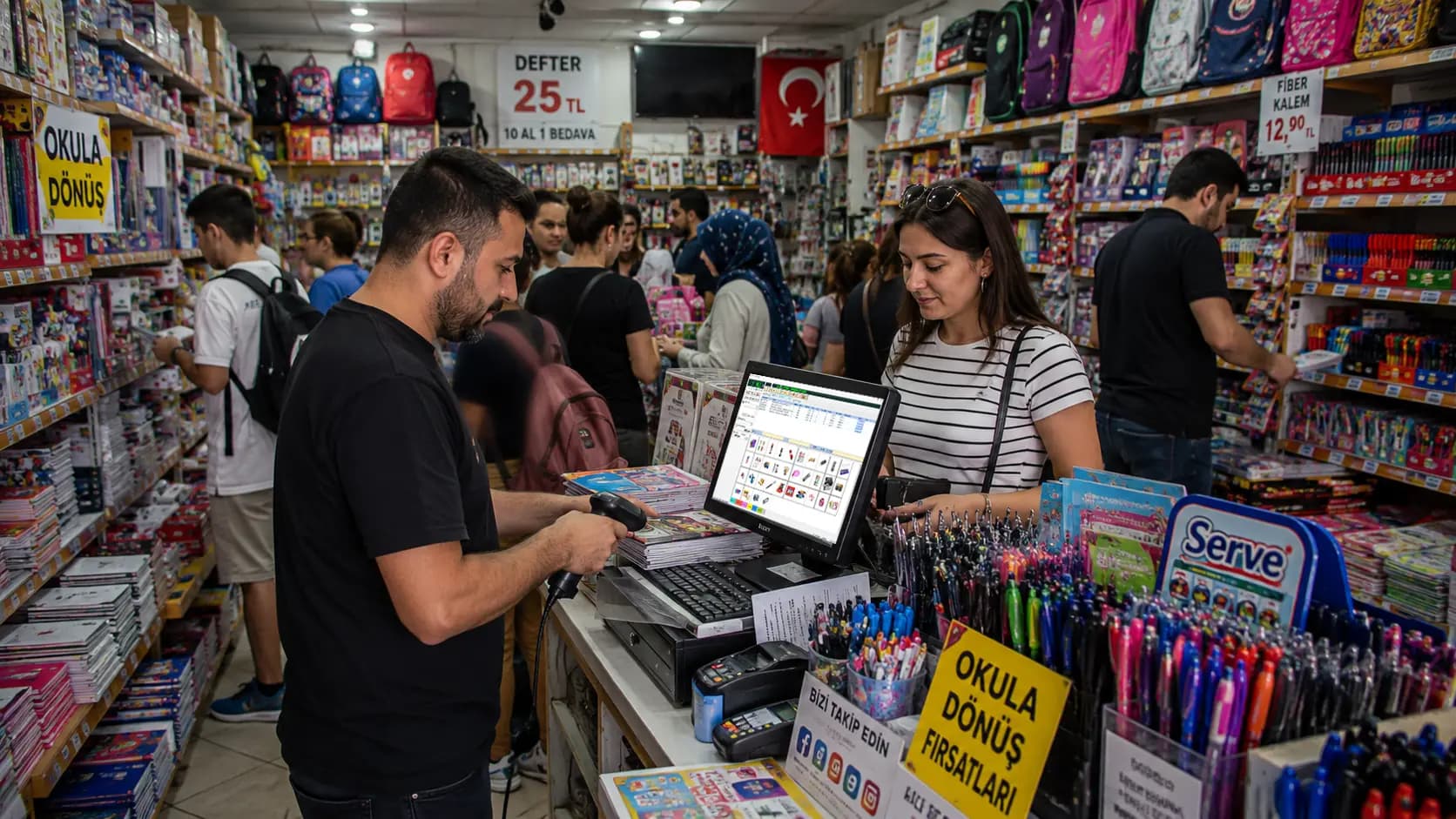Kırtasiye Okul Dönemi Stok Yönetimi