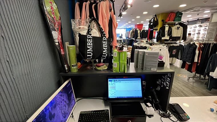 Spor Mağazası Barkod Sistemi - Kasa ve Stok Yönetimi