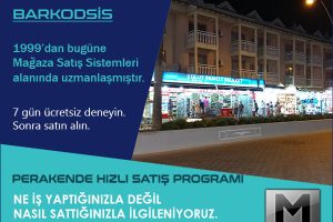 Perakende Hızlı Satış Programı – Kasada Hız, Stokta Kontrol
