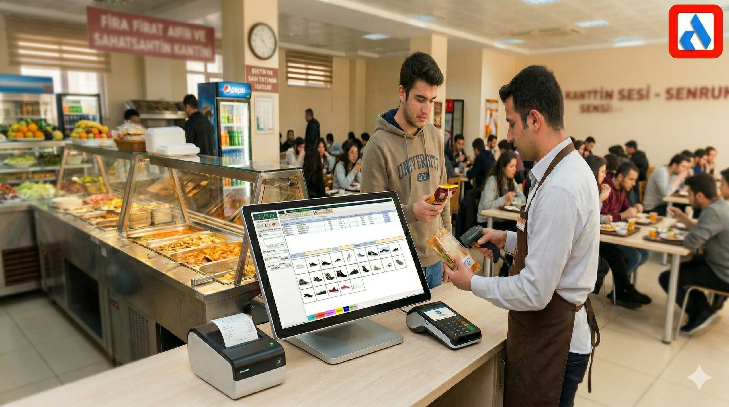 ünüversite kantin satış programı