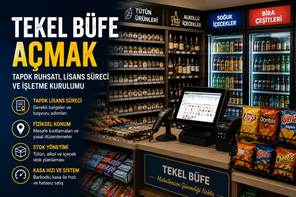 tekel büfe açmak