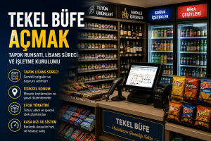Tekel Büfe Açmak: TAPDK Ruhsatı, Lisans Süreci ve İşletme Kurulumu