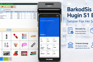Hugin S1 Android ÖKC ile BarkodSis Entegrasyonu: Kurulum ve Kullanım Rehberi