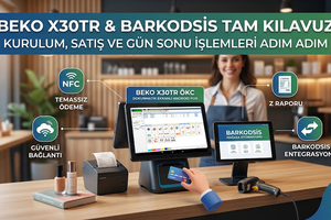 Beko X30TR ÖKC Kurulum ve Kullanım Rehberi (BarkodSis Entegrasyonu ve Z Raporu)